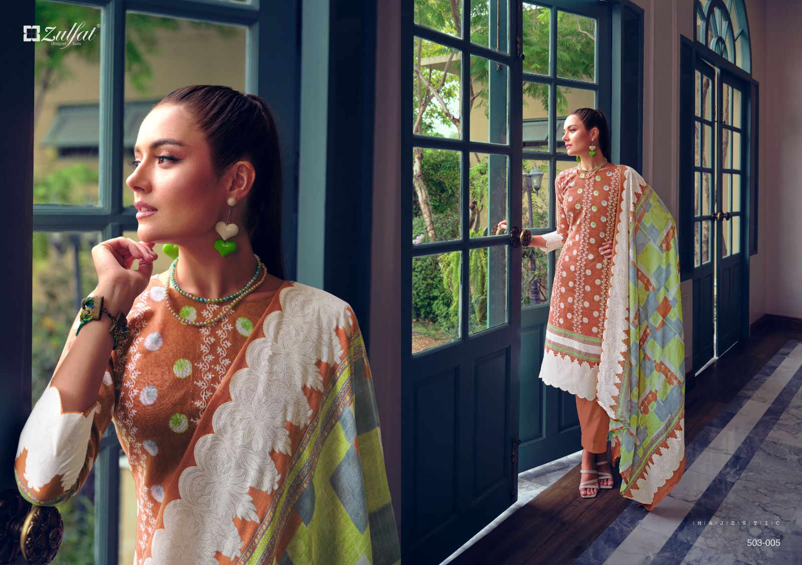 Nasreen BY Zulfat Cotton Dress Material Catalog